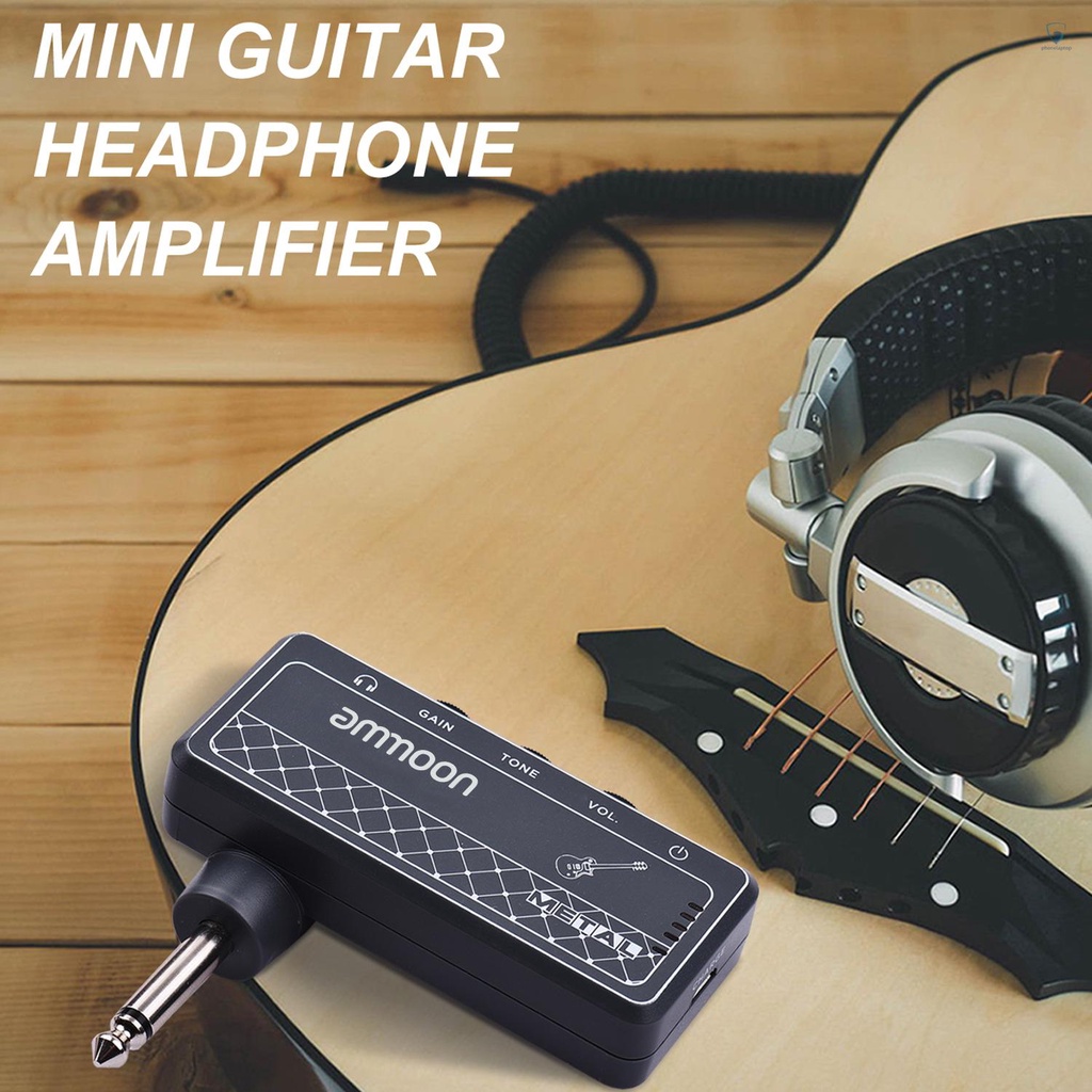 Thiết Bị Khuếch Đại Âm Thanh Mini Bằng Kim Loại Cổng Cắm Tai Nghe 3.5mm / AUX Trong Bỏ Túi Với Âm Thanh / Âm Lượng / Điều Chỉnh Âm Lượng Tích Hợp Pin Sạc