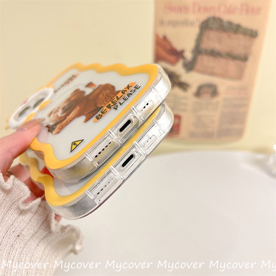 Ốp Điện Thoại Silicon Chống Sốc Họa Tiết Quái Vật Vui Nhộn Cho iPhone 11 12 13 14 Pro Max X Xr Xs 8 7 6 Plus SE 2020