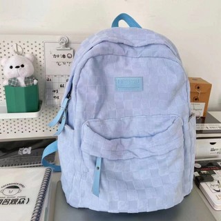 High-face value high school student junior high school student large capacity versatile simple middle school student backpack schoolbag female wide shoulder strap
