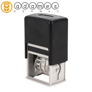 Bộ con dấu mini in chữ ngày tháng năm bằng nhựa ABS dùng trang trí sổ tay DIY
