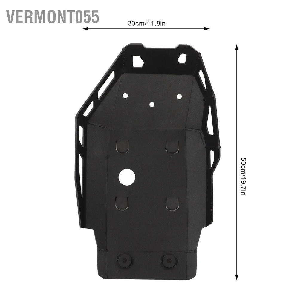 Vermont055 Tấm bảo vệ khung gầm động cơ Vỏ đáy bằng thép carbon cho F750GS F850GS ADV 2020‑2023