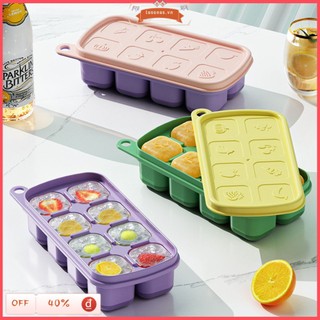 Khay silicone làm đá 8 ngăn tiện lợi
