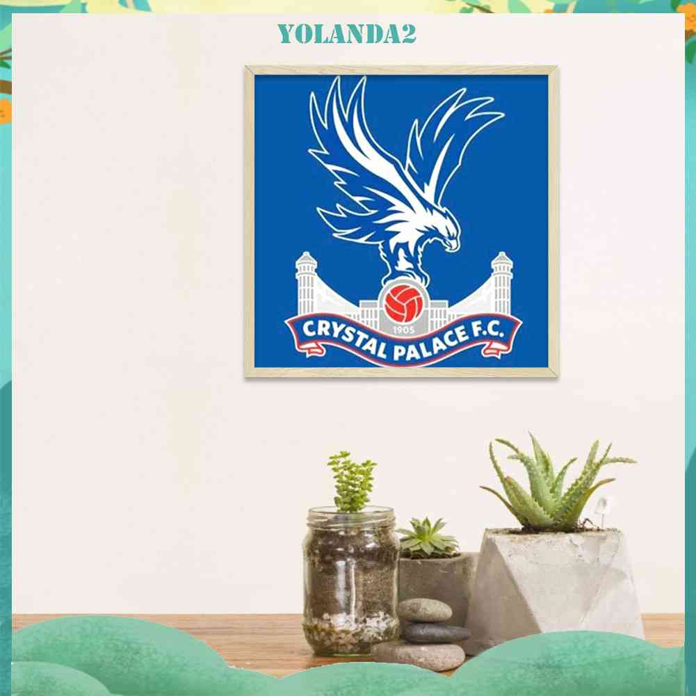 Tranh Đính Đá Kim Cương Toàn Bộ 5D DIY Hình Câu Lạc Bộ Bóng Đá