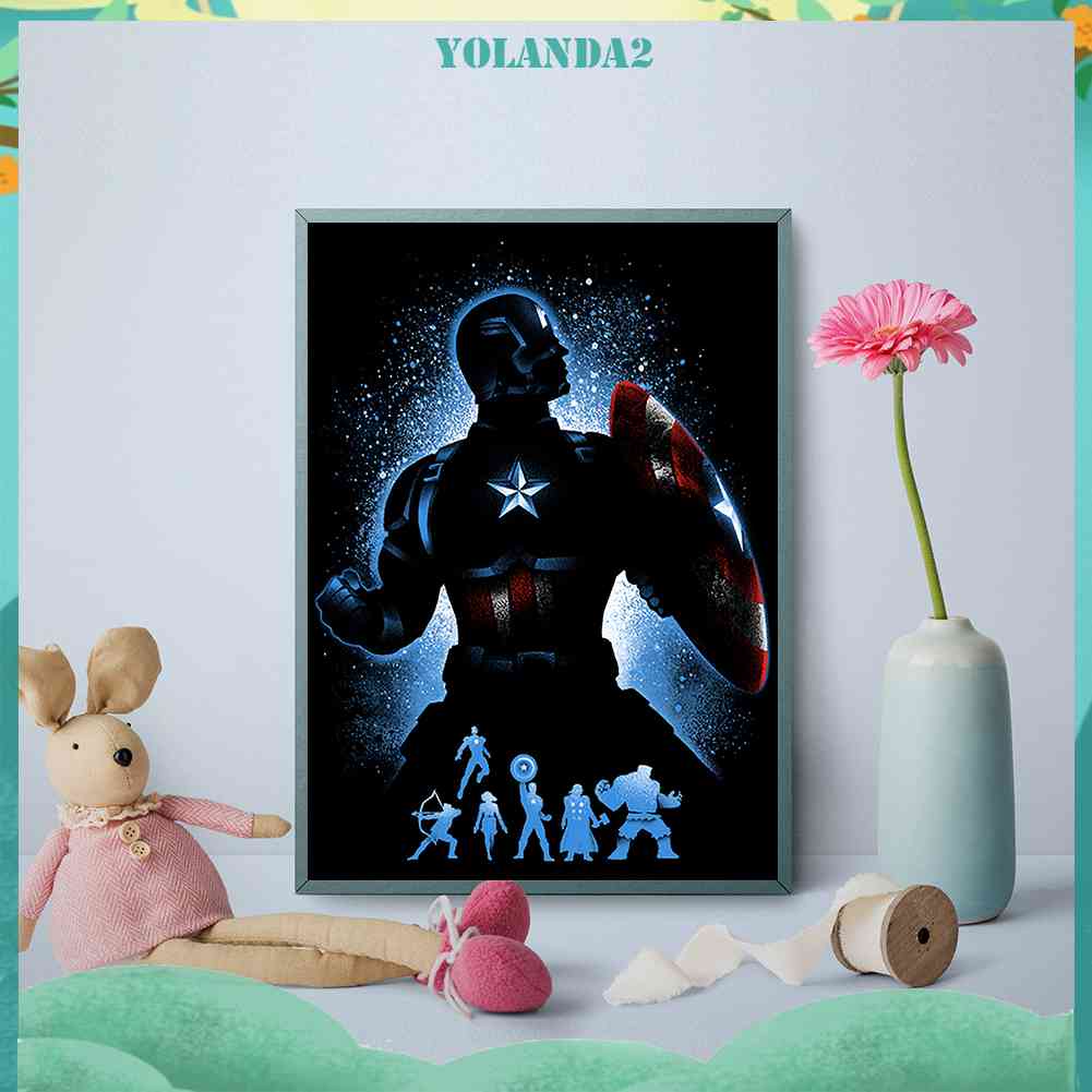 Tranh Đính Đá Kim Cương Toàn Diện Hình Bóng Tròn Kiểu Mỹ