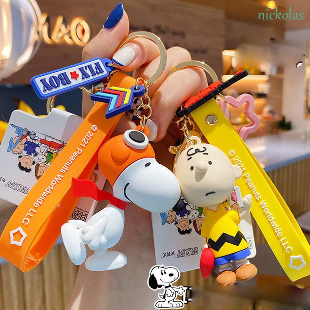 Móc Khóa Hình Búp Bê Hoạt Hình Snoopy Dễ Thương