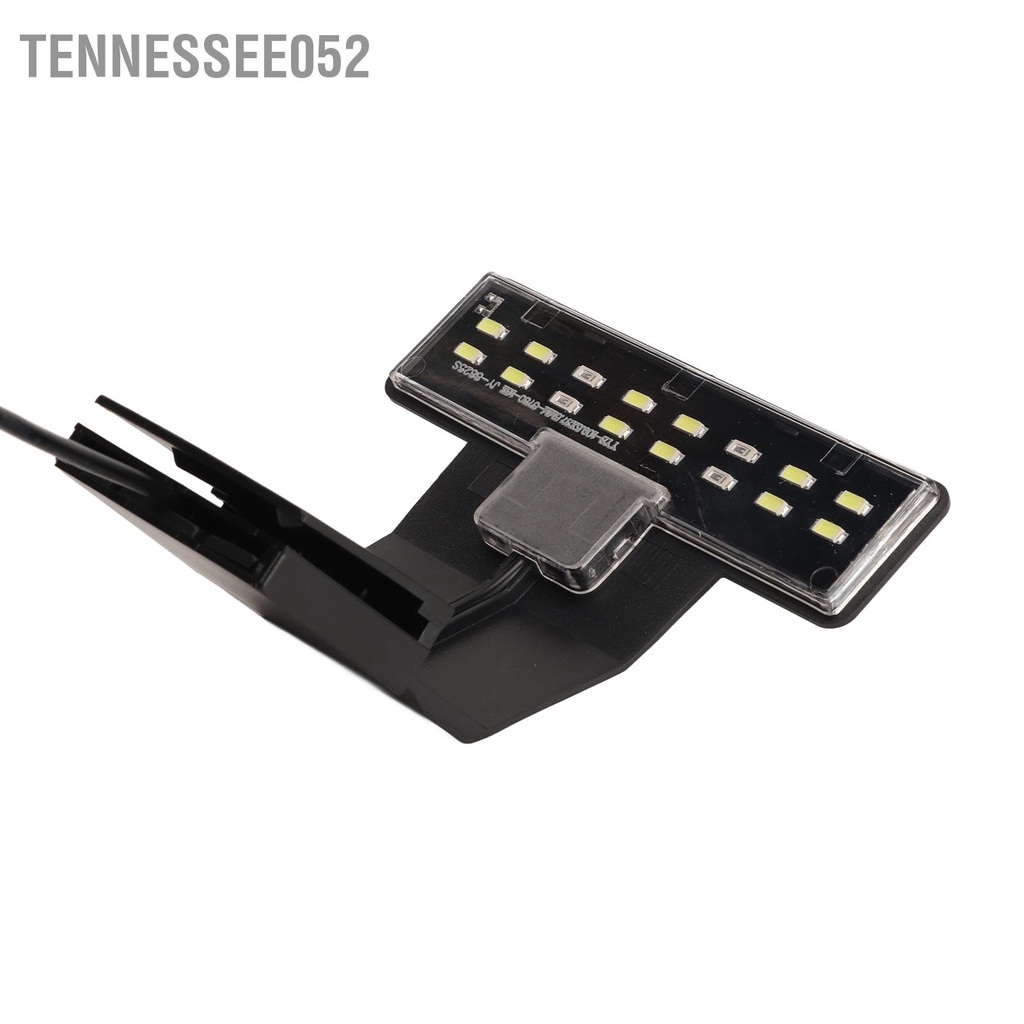 Tennessee052 Cá Kẹp Đèn Chuyên Nghiệp Độ Sáng Cao Mini Siêu Mỏng LED Bể Phích Cắm Châu Âu 220V Vỏ Đen