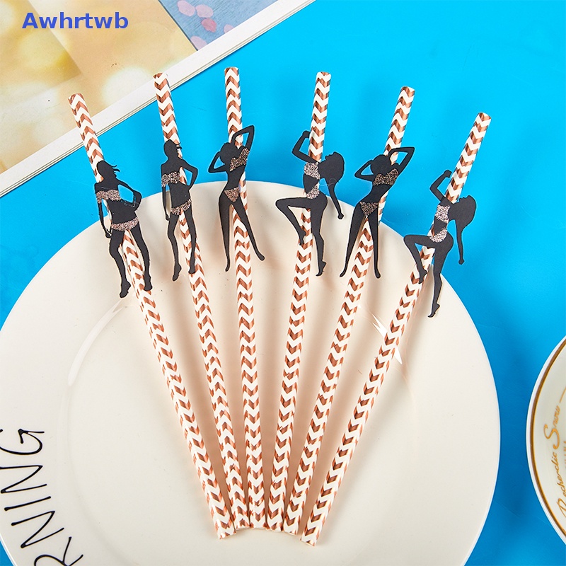 Set 6 Ống Hút Chuyên Dụng Cho Vũ Công Múa Bachelor Mới