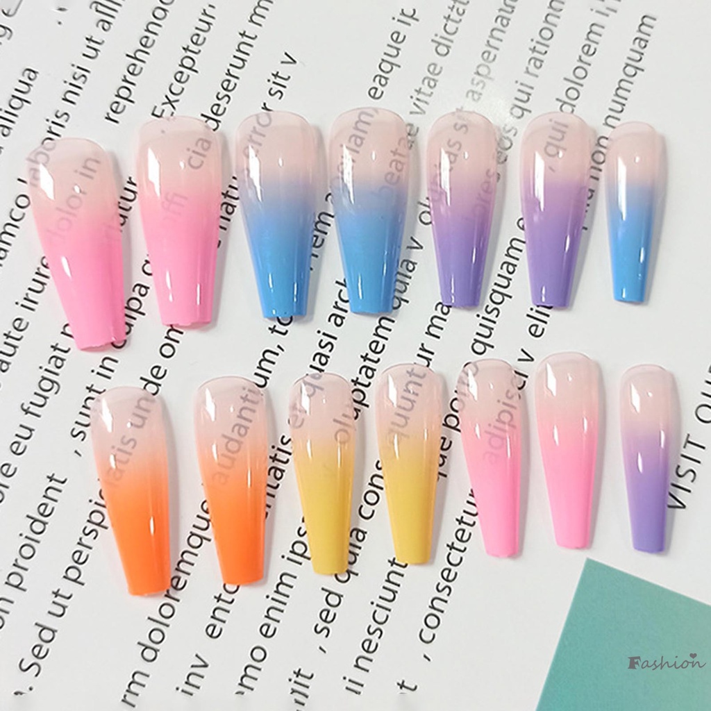 Móng Tay Giả Múa Ba Lê Dài Không Độc Hại Không Đau Nhiều Màu Sắc