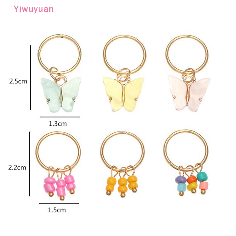 (MớI) Bộ 6 KẹP TóC HìNh Ngôi Sao BướM Xinh XắN