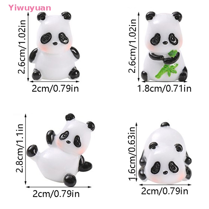 < Yiwuyuan > Mô Hình Trang Trí Tiểu Cảnh Nhiều Màu Sắc Dễ Thương