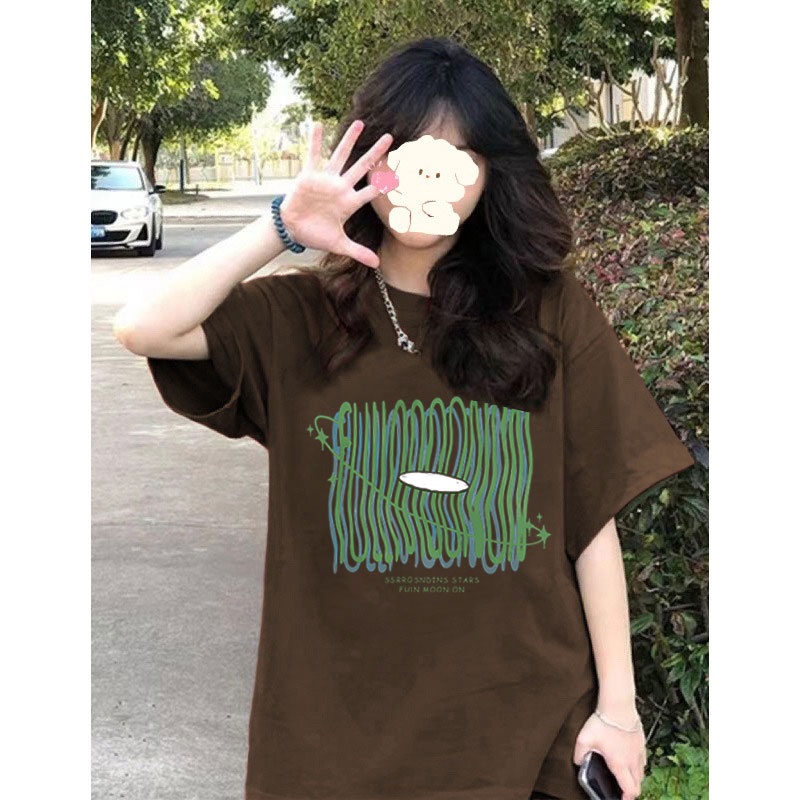 Áo Thun Unisex 100% Cotton Nguyên Chất Ngắn Tay Phong Cách Hàn Quốc Mới NRVP 2023