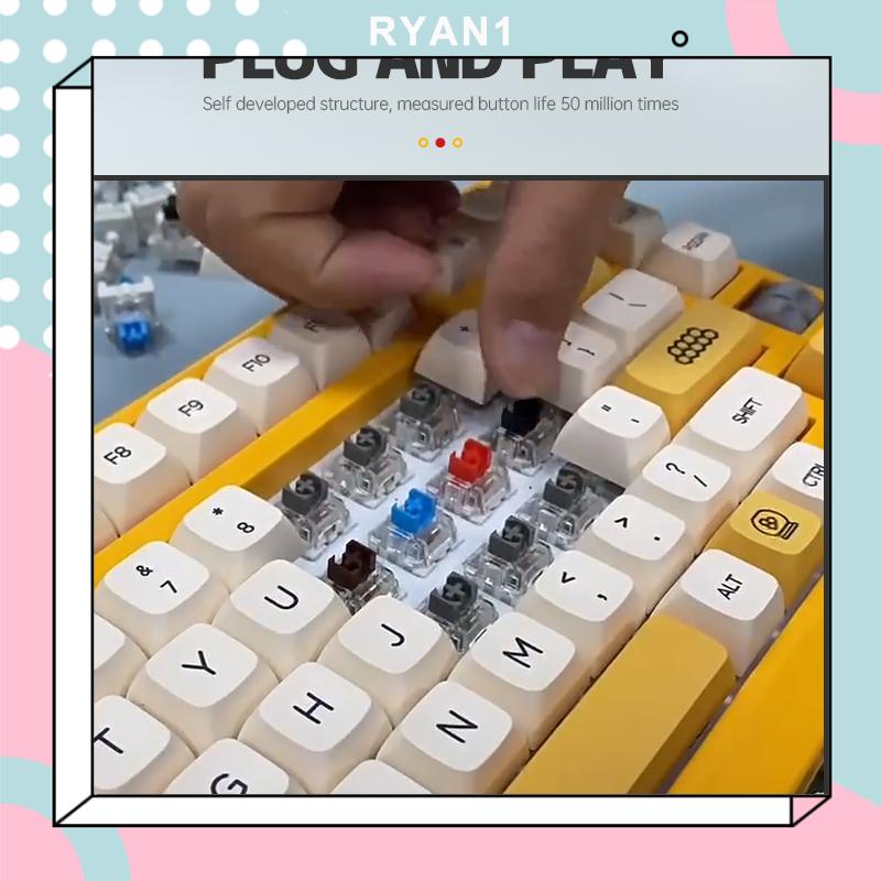Switch/Cleam Yellow - RGB/Linear/Tactile/Giá Rẻ Hiệu Năng Cao Dùng Cho Bàn Phím-RN | BigBuy360 - bigbuy360.vn