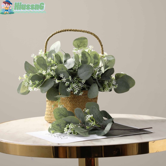 Lá Bạch Đàn Nhân Tạo Trang Trí Giáng Sinh