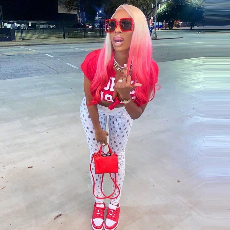 Xiangbao Áo Croptop Tay Ngắn Cổ Chữ V Khoét Sâu Thắt Dây Phía Trước In Chữ Phong Cách Harajuku Gợi Cảm Cho Nữ