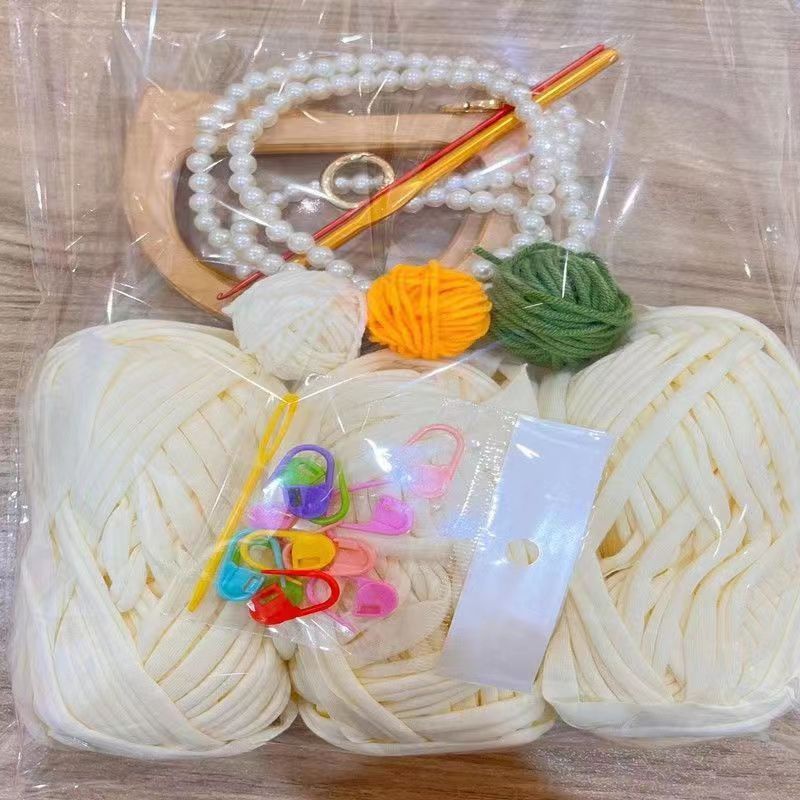 Túi Xách Đan Tay Hình Vỏ Sò Dễ Thương