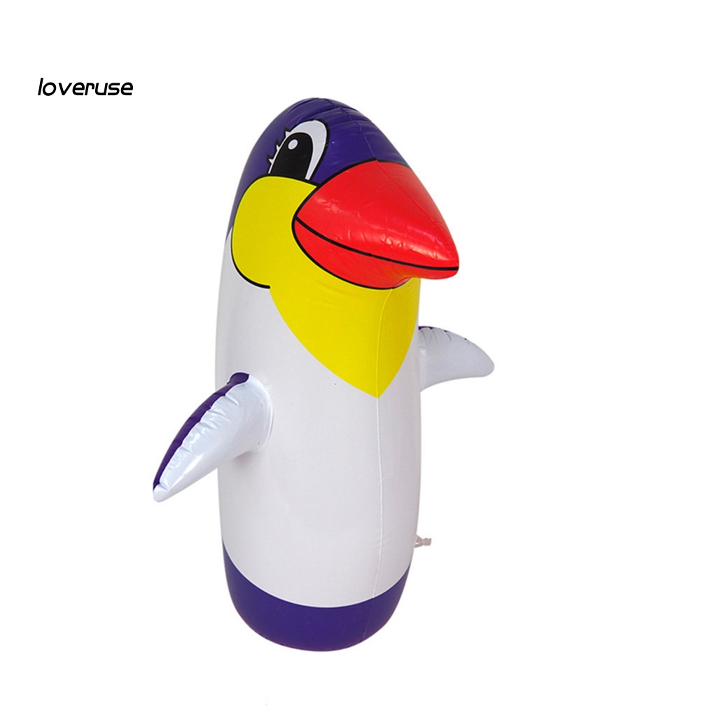 / Lo / Túi Đấm Bơm Hơi Đầy Màu Sắc Tươi Sáng Hình Động Vật Cho Trẻ Em / Người Lớn