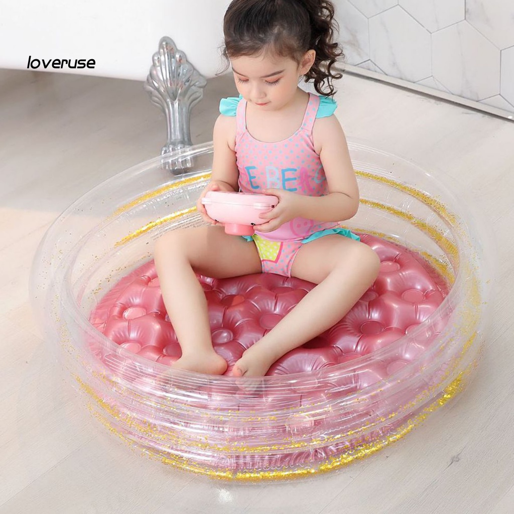 Chậu Tắm Kim Tuyến Lấp Lánh Đa Năng Vui Nhộn Cho Bé