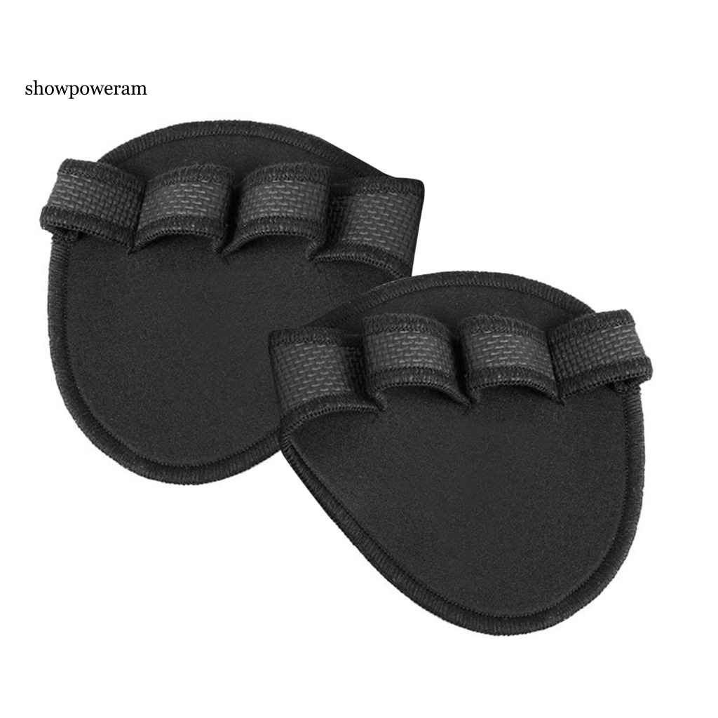 1 Cặp Găng Tay Hở Ngón Trọng Lượng Nhẹ Chống Trượt Hỗ Trợ Luyện Tập Thể Hình