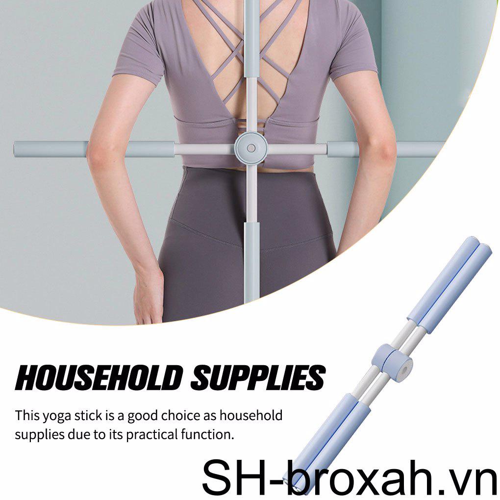 Gậy Tập Yoga Chỉnh Sửa Tư Thế Mạ Nhiều Màu Sắc Tiện Dụng