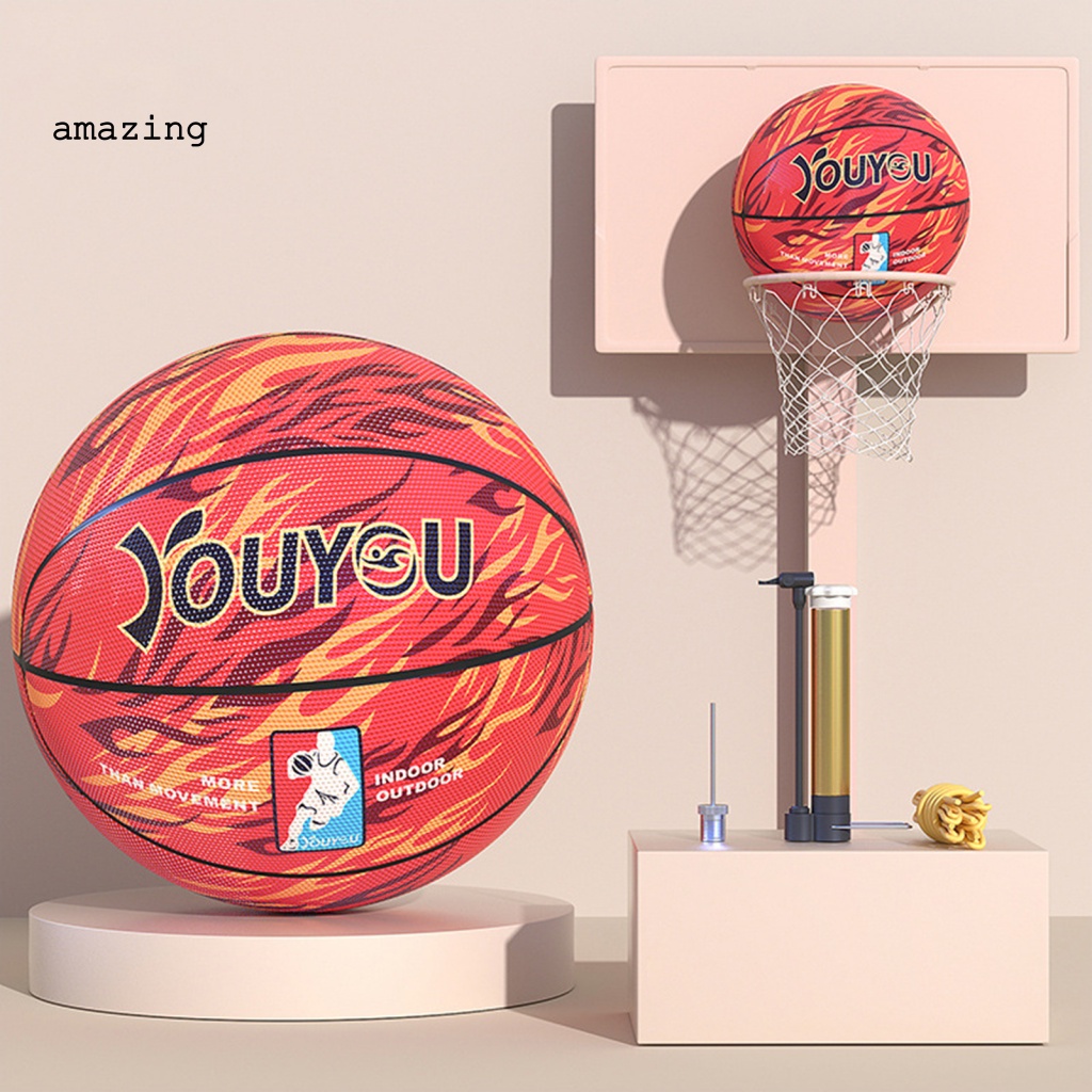 1 Bộ Đồ Chơi Bóng Rổ Bơm Hơi Chống Rò Rỉ Dành Cho Trẻ Em