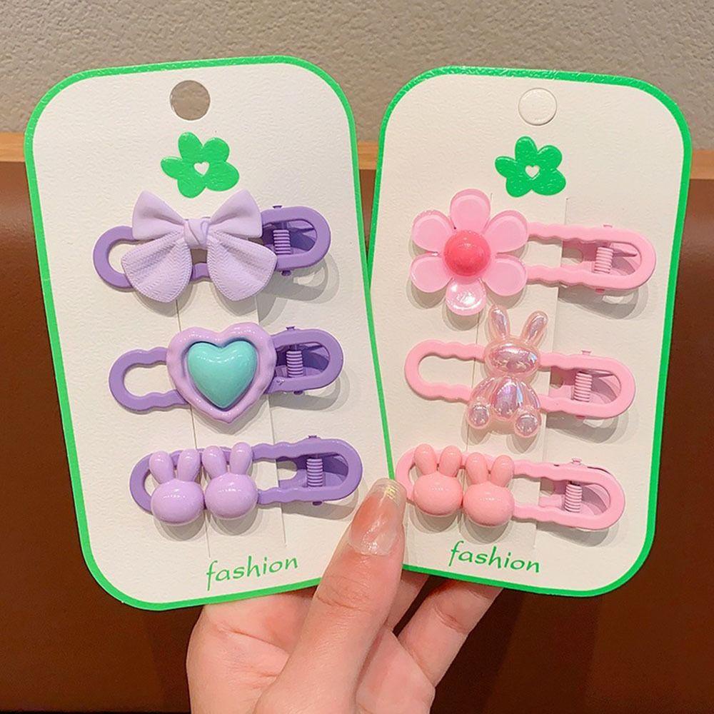26EDIE Kẹp Tóc Nơ Hoạt Hình Dễ Thương Cho Bé Gái