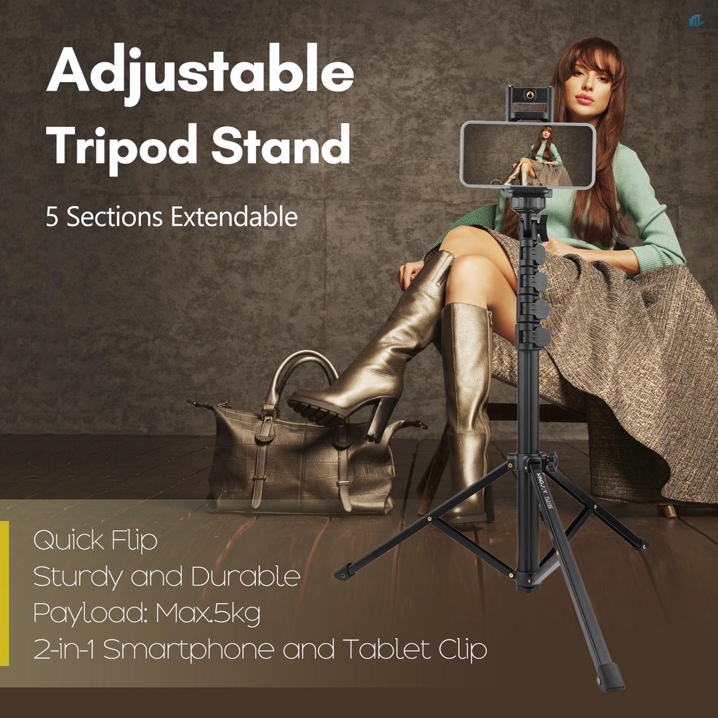 Giá Đỡ Đèn Chụp Ảnh Bằng Hợp Kim Nhôm Có Lỗ Vít 1 / 4 Inch Chịu Tải Nặng 5KG Đa Năng Cho smartwatchinone KINGJOY FL019S