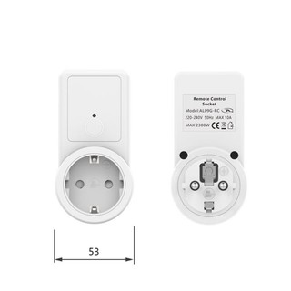 Universal Power Socket Mini Smart EU RF 433mhz Wireless Remote Control