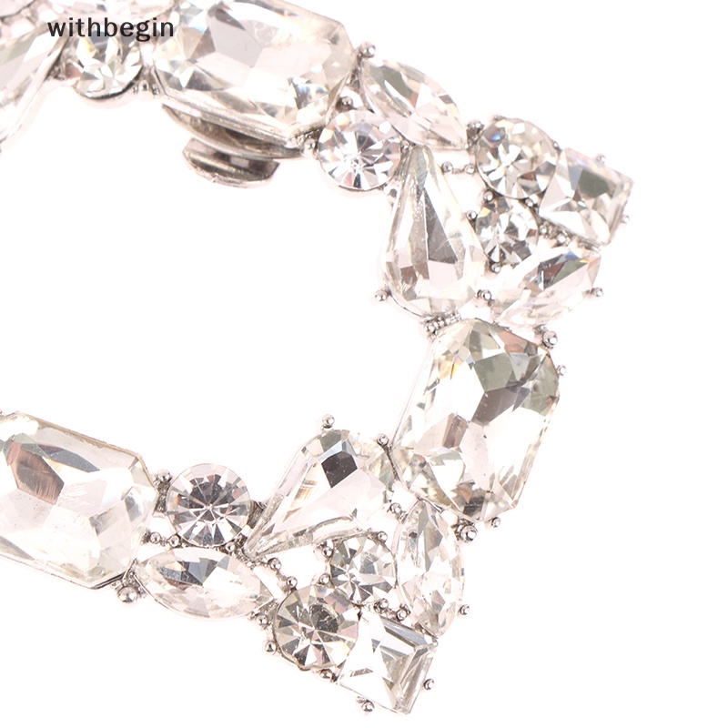 1 Kẹp Đính Đá Trang Trí Giày Cao Gót Cho Cô Dâu