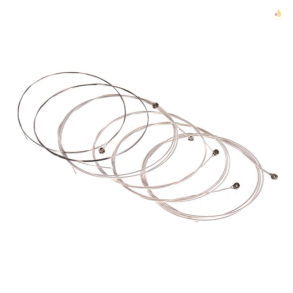 Set 6 Dây Đàn Alice A306 Lõi Bằng Thép Không Gỉ Mạ Đồng (. 010-.047)