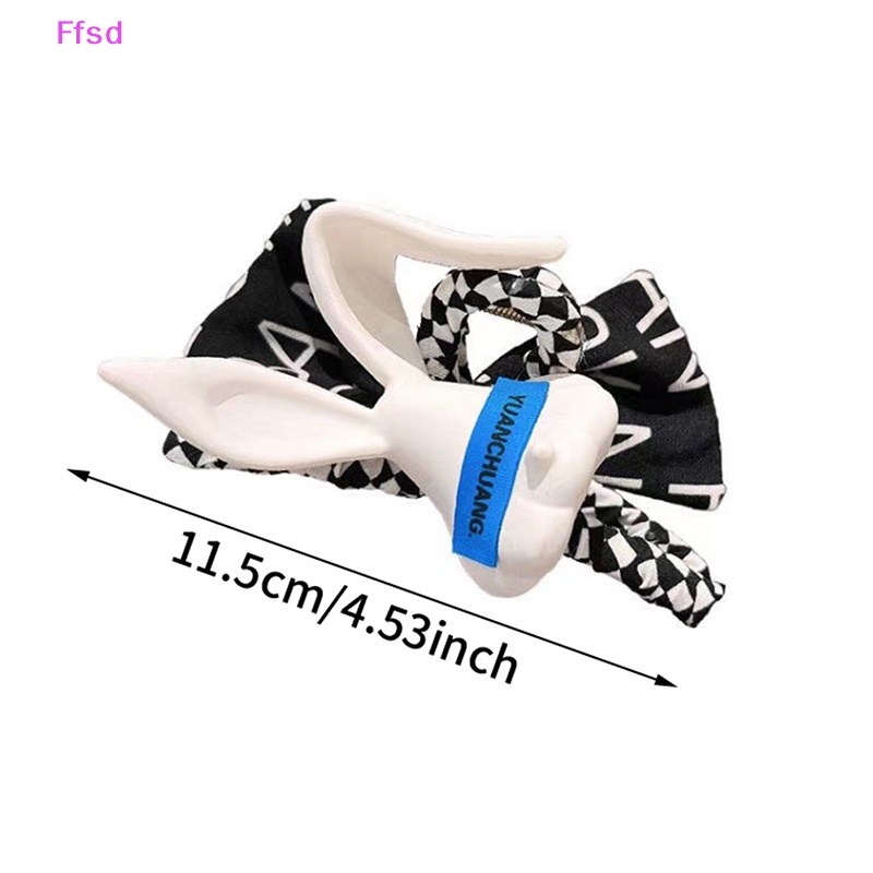 {Ffsd} Kẹp Tóc Dạng Móng Vuốt Hình Đầu Thỏ Dễ Thương Nhẹ Nhàng Lãng Mạn Thời Trang Cho Nữ * Sản Phẩm Bán Chạy *