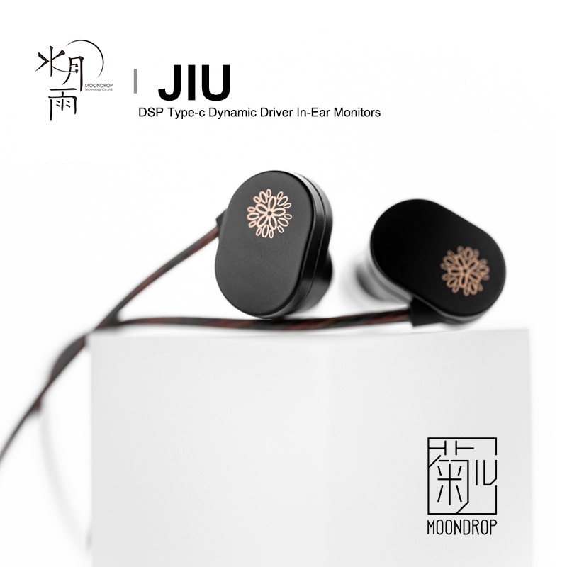 Tai Nghe Nhét Tai Moondrop JIU DSP Type-C Có MIC Cho Điện Thoại Android