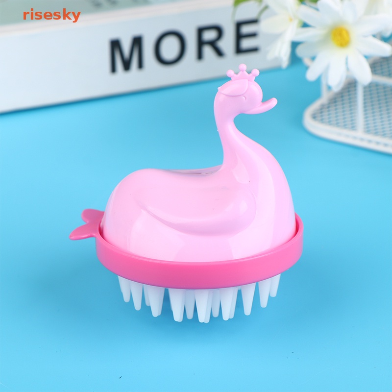 Lược Silicone Mát Xa Da Đầu Khi Tắm Tiện Dụng