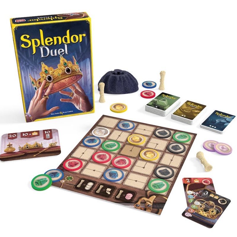 Splendor Duel-Card Board Game Bộ Thẻ Bài Trò Chơi Splendor Duel-Card Cho 2 Người Chơi