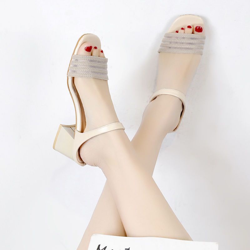 Dép Sandal Phong Cách Phương Tây Thời Trang Mùa Hè Mới Cho Nữ