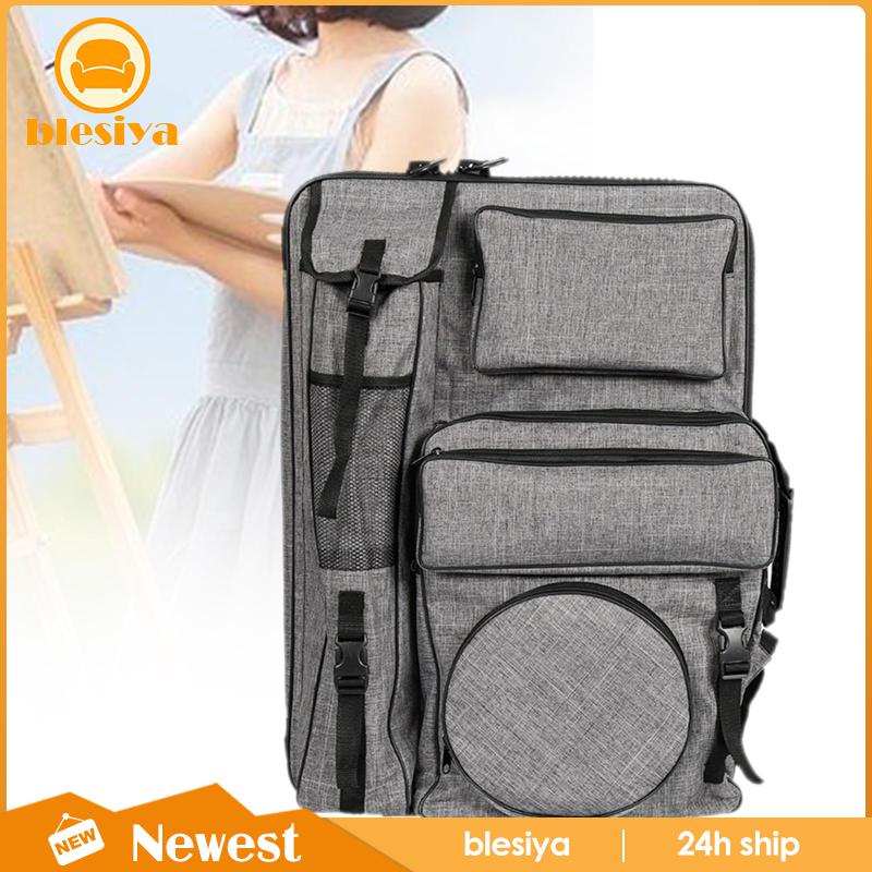 [Blesiya] Túi Đựng Bảng Màu Đen Trưng Bày Và Màn Hình Nghệ Thuật