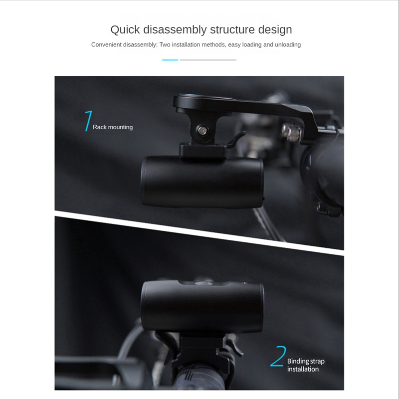 Đèn Pha LED Otwooc TX300 Phút Siêu Nhẹ Chống Mưa Có Thể Sạc Lại Bằng Cổng USB Cho Xe Đạp Leo Núi