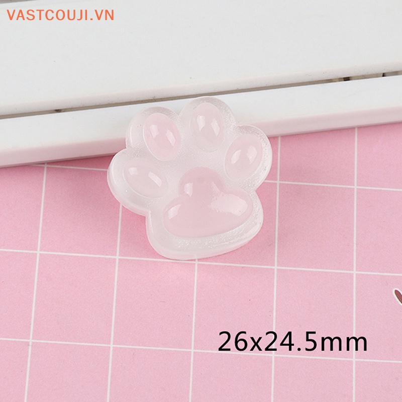 Bộ 5 Móng Vuốt Mèo Bằng Nhựa Resin Màu Sắc Ngẫu Nhiên DIY