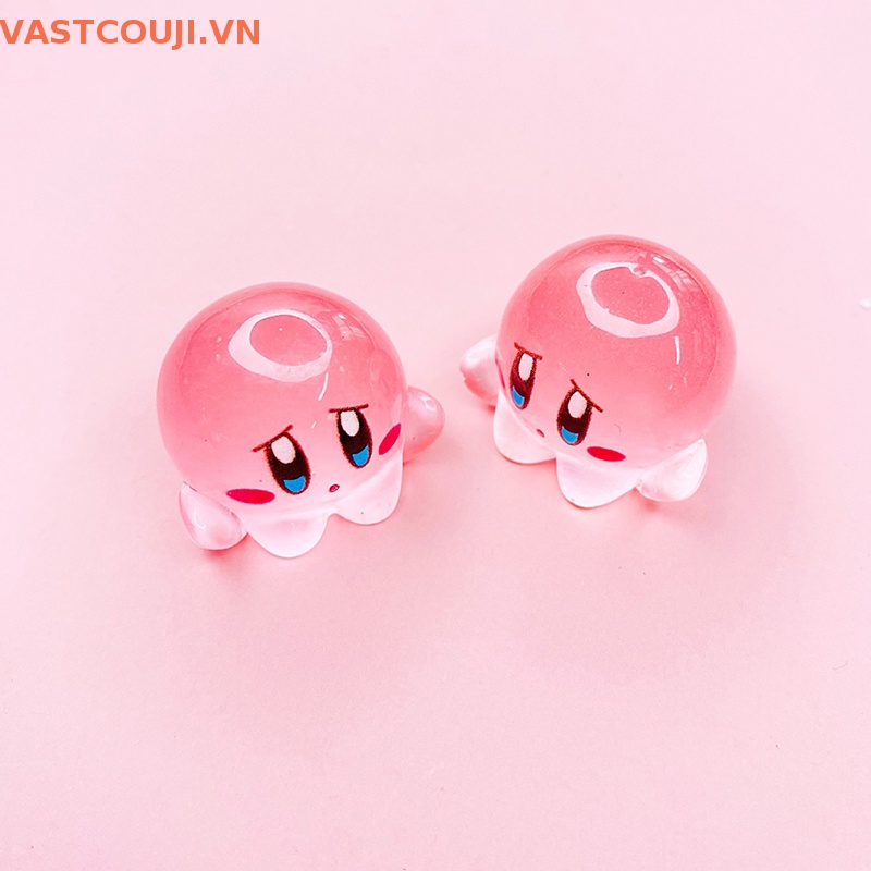 Bộ 5 Kẹp Tóc Nhựa Phát Quang Hình VASTJI Dễ Thương Trang Trí Sổ Tay DIY