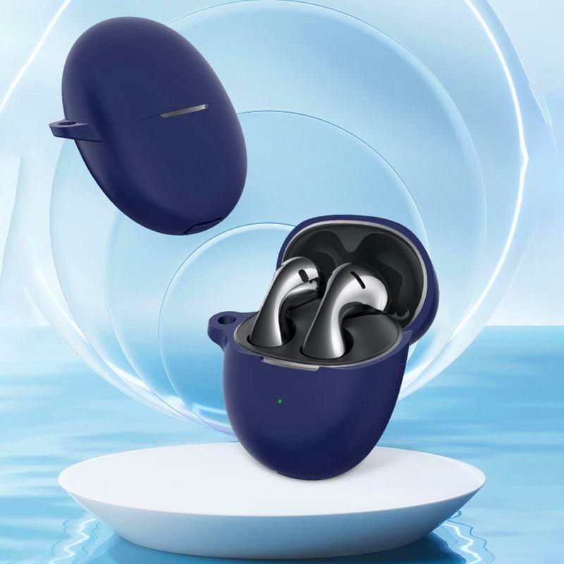 Vỏ Bảo Vệ Hộp Sạc Tai Nghe huawei freebuds se Son Môi 5i 4i 5 4 3 pro 2 Bằng Silicon Kèm Móc Treo Tiện Dụng
