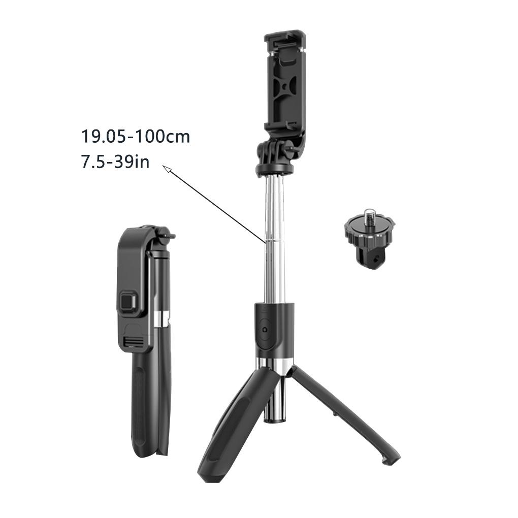 Giá Đỡ Điều Khiển Chụp Ảnh Tự Sướng Bluetooth Cho Điện Thoại Di Động