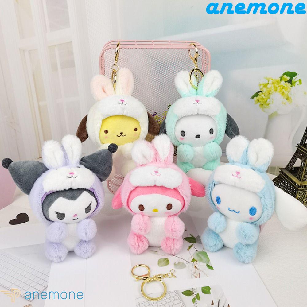 Móc Khóa Hình Kuromi Nhồi Bông Nhiều Màu Sắc Dễ Thương