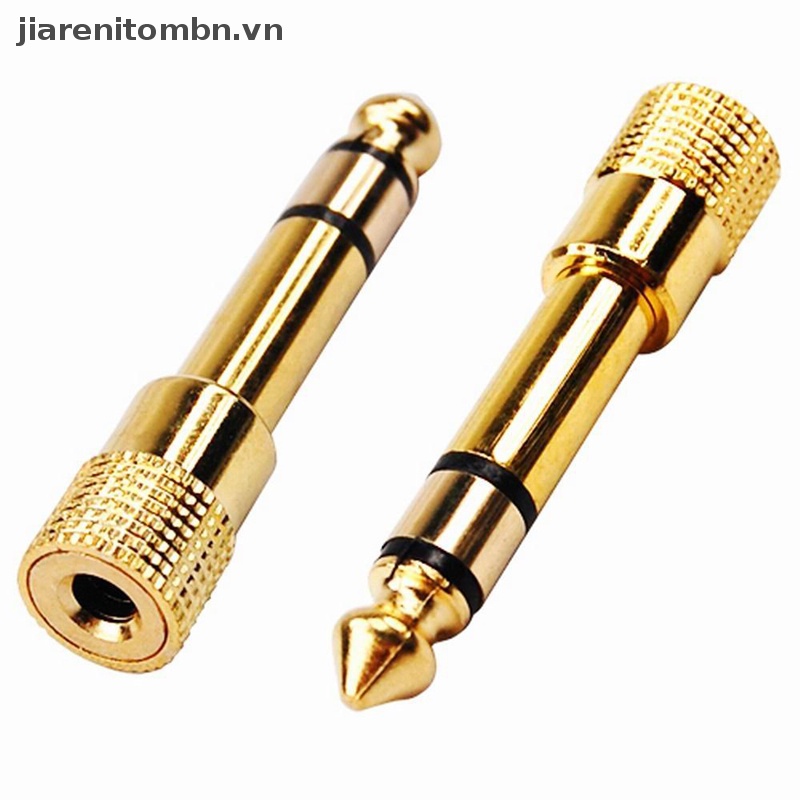 Giắc Cắm Nối 6.35MM Male Sang 3.5MM Female Jack 3.5 Cho Loa 3.5 vn