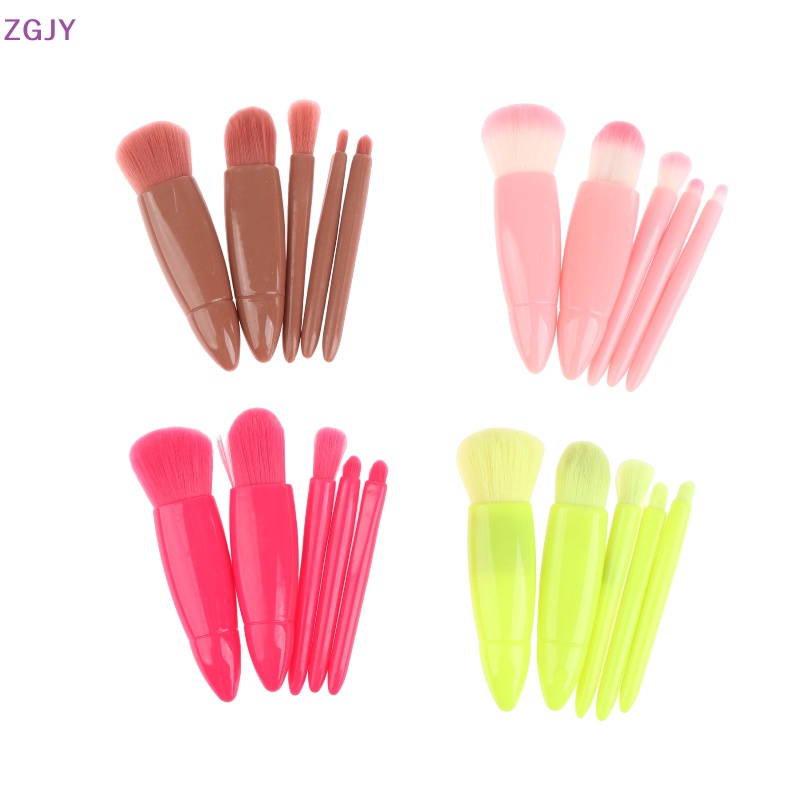 Bộ 5 Cọ Trang Điểm Mini ZGJY Mới