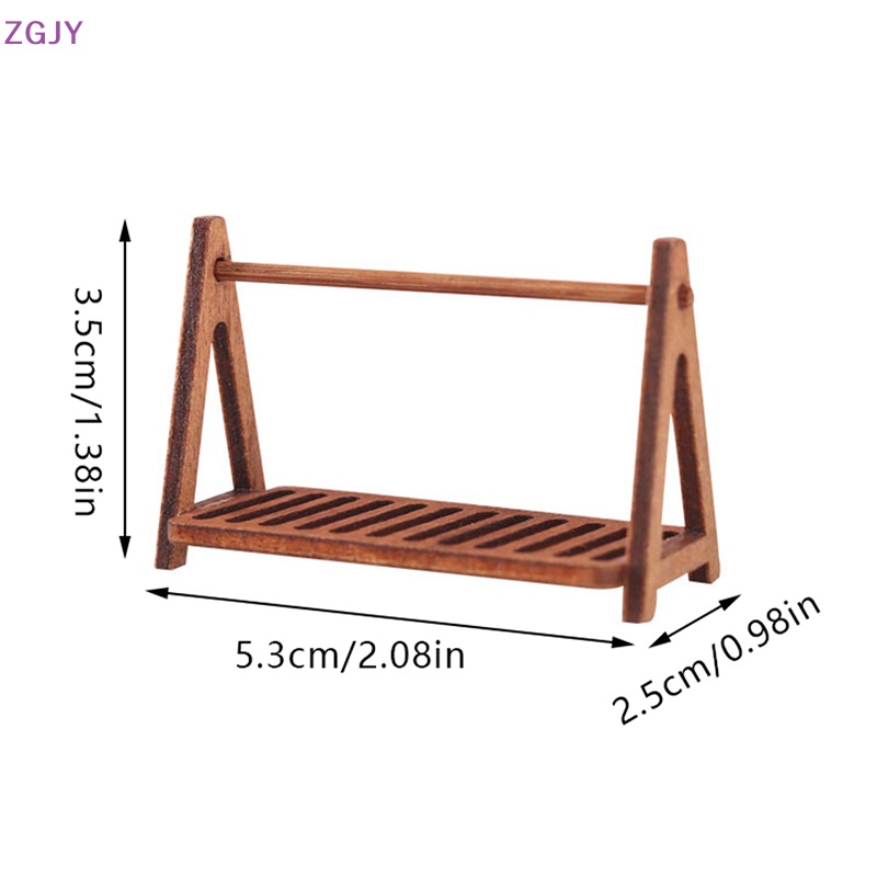 Kệ Đựng Bánh Mì / Thức Ăn Trang Trí Nhà Búp Bê 1: 12 Mới