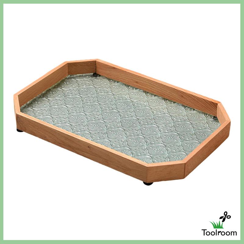 Khay Kính Dập Nổi Đựng Đồ Trang Điểm Đa Năng Cho Tiệc Tùng