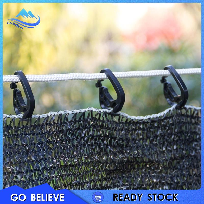 Set 50 Kẹp Lưới Che Nắng Ngoài Trời Cho Nhà Kính