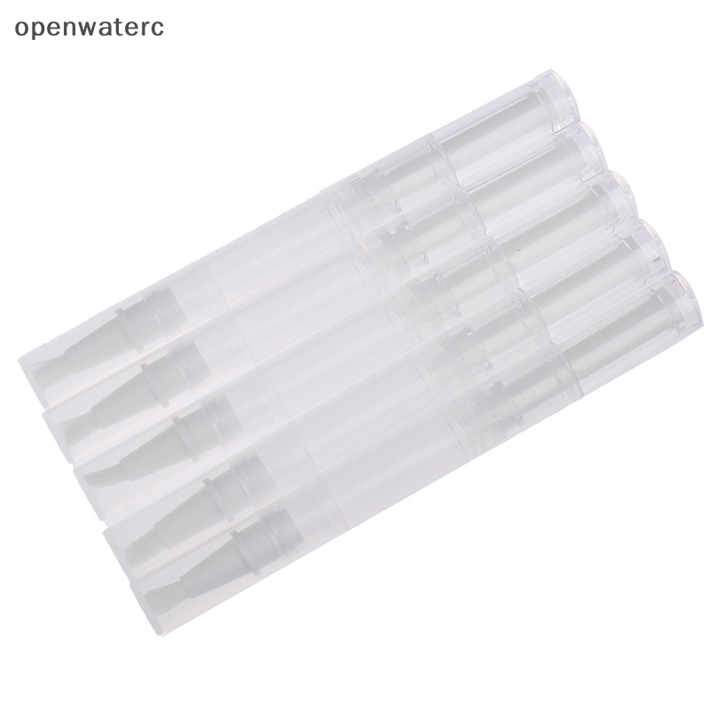 Bộ 5 Cây Bút Rỗng Đựng Dầu Dưỡng Móng Tay 3ML Kèm Cọ