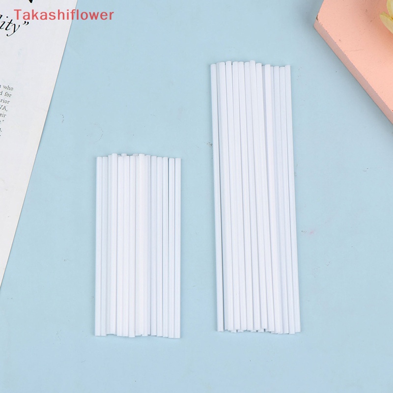 Set 100 Que Nhựa Hút Làm Kẹo Mút