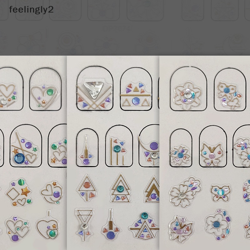 Đinh Tán Đính Đá 3D Trang Trí Móng Tay Nghệ Thuật