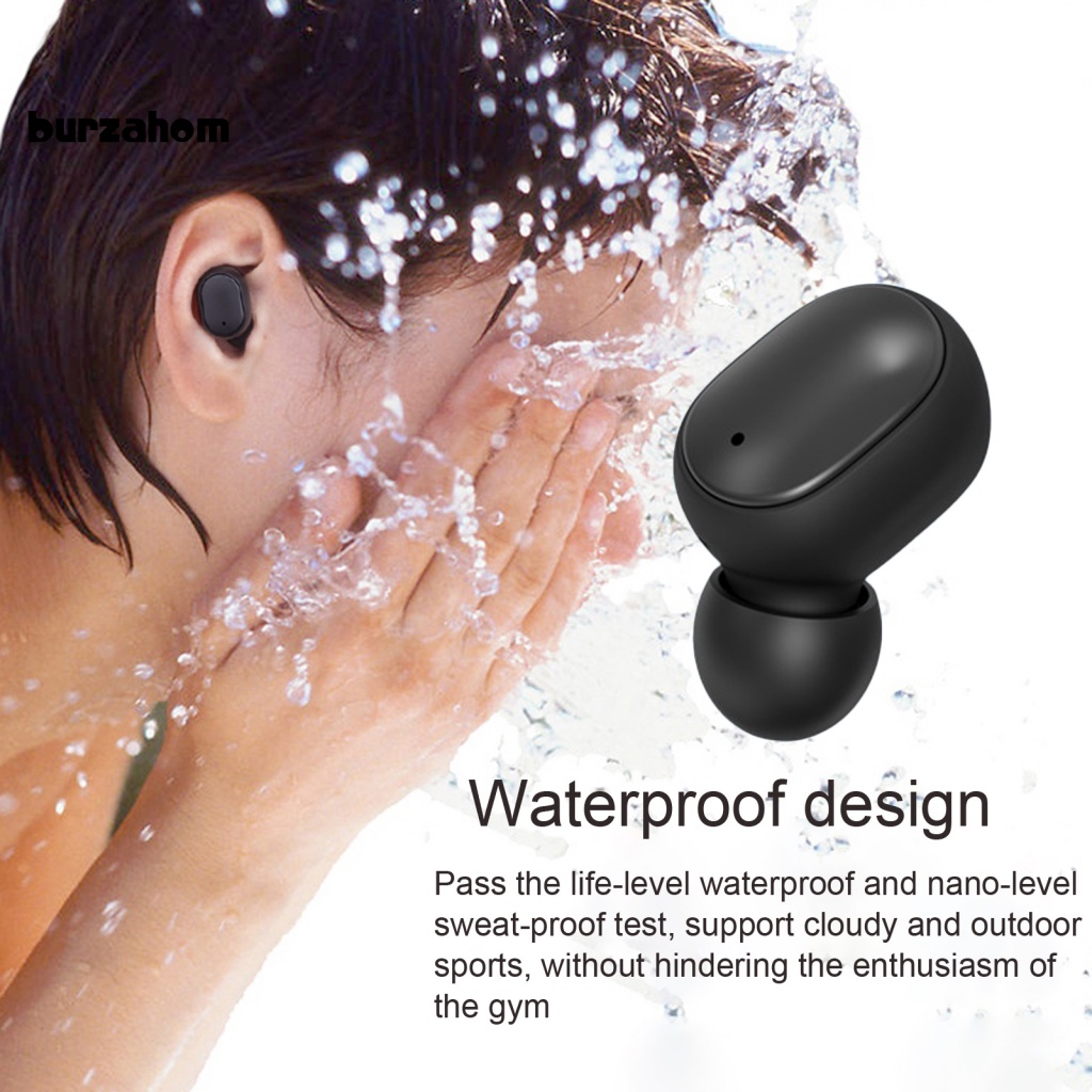 Cặp Tai Nghe Bluetooth Thể Thao Tự Động Chuyên Dụng Bur H6 H6